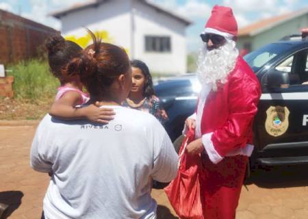 Solidariedade em Ação: Polícia Civil e Grupo Natal Solidário distribuem esperança em Bataguassu